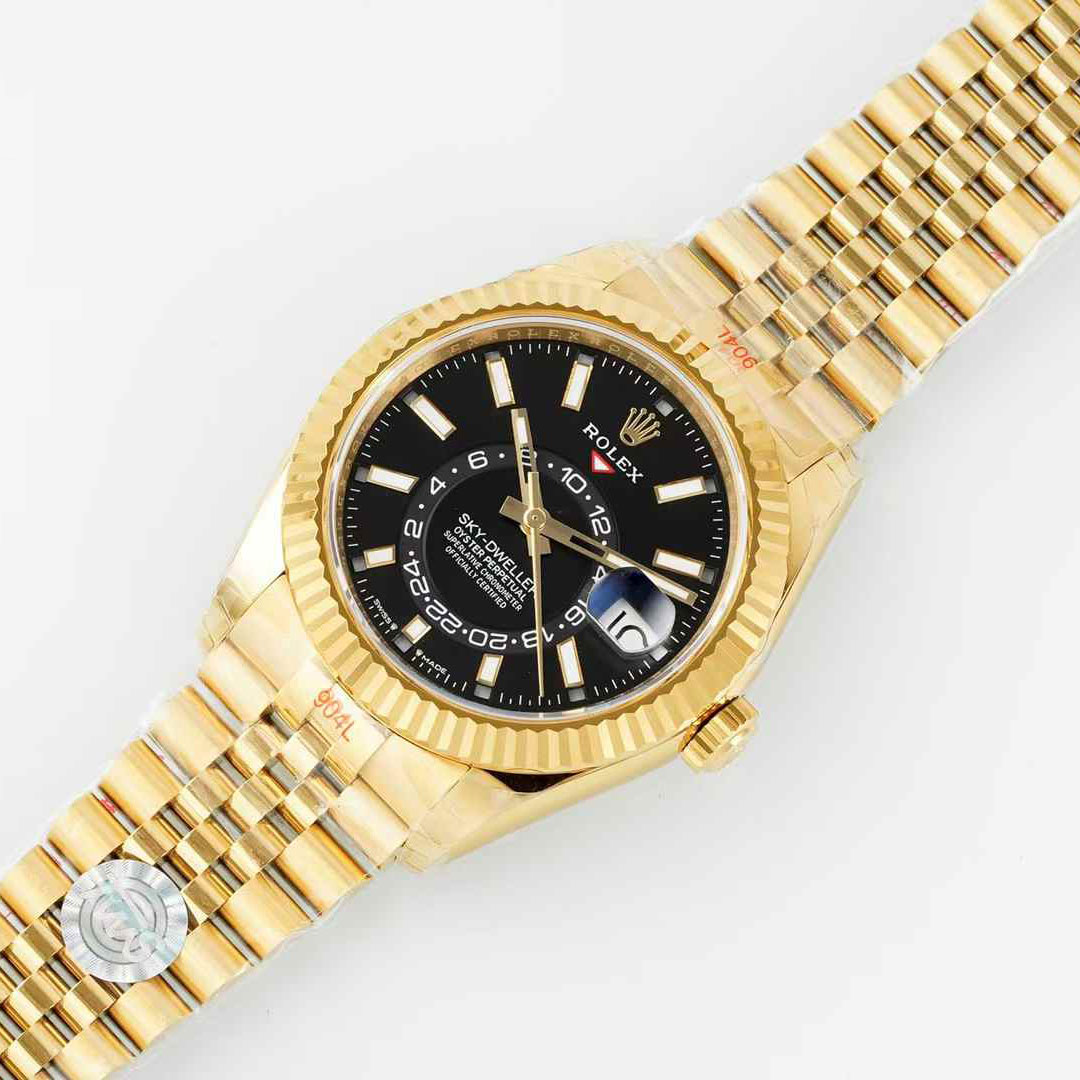 【TW製 9002搭載】M336938-0005 スカイドゥエラー スーパーコピー時計 42mm ブラック